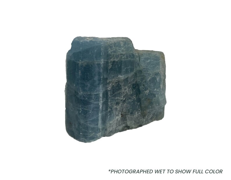 Aquamarine Rough Healing Crystal Mineral Specimen