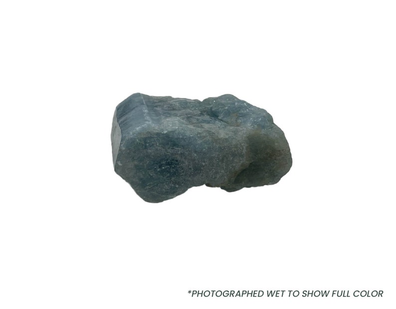 Aquamarine Rough Healing Crystal Mineral Specimen