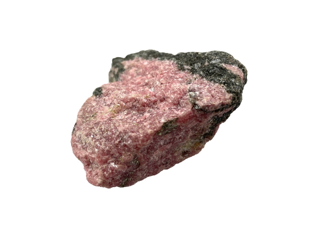 Natural Rhodonite Crystal Rough Stone Raw Specimen - Etsy