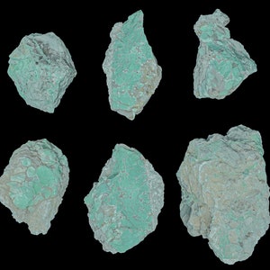Natural Variscite Crystal Rough Stone Specimen