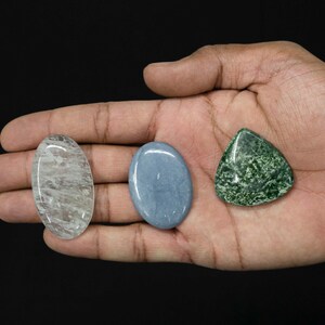 Natural Diopside Zoisite Milky Quartz Angelite Dendrite Selenite Fossil Coral