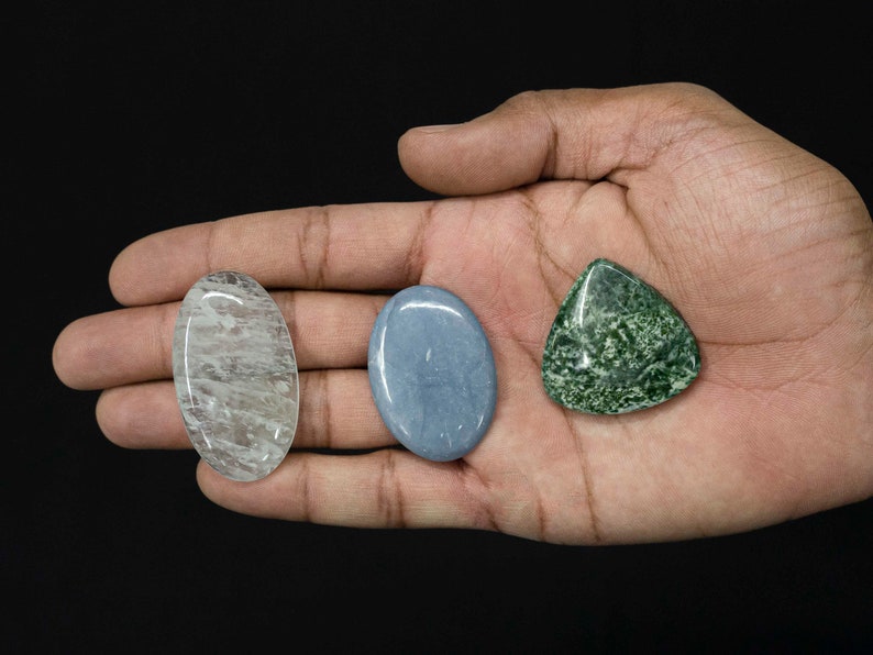 Natural Diopside Zoisite Milky Quartz Angelite Dendrite Selenite Fossil Coral