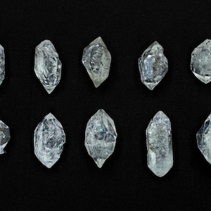 Natural Herkimer Crystal Double Terminated Stone