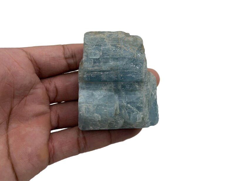 Aquamarine Rough Healing Crystal Mineral Specimen