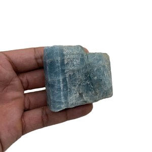 Aquamarine Rough Healing Crystal Mineral Specimen