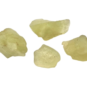 Natural Libyan Desert Glass Crystal Rough Stone Raw Specimen
