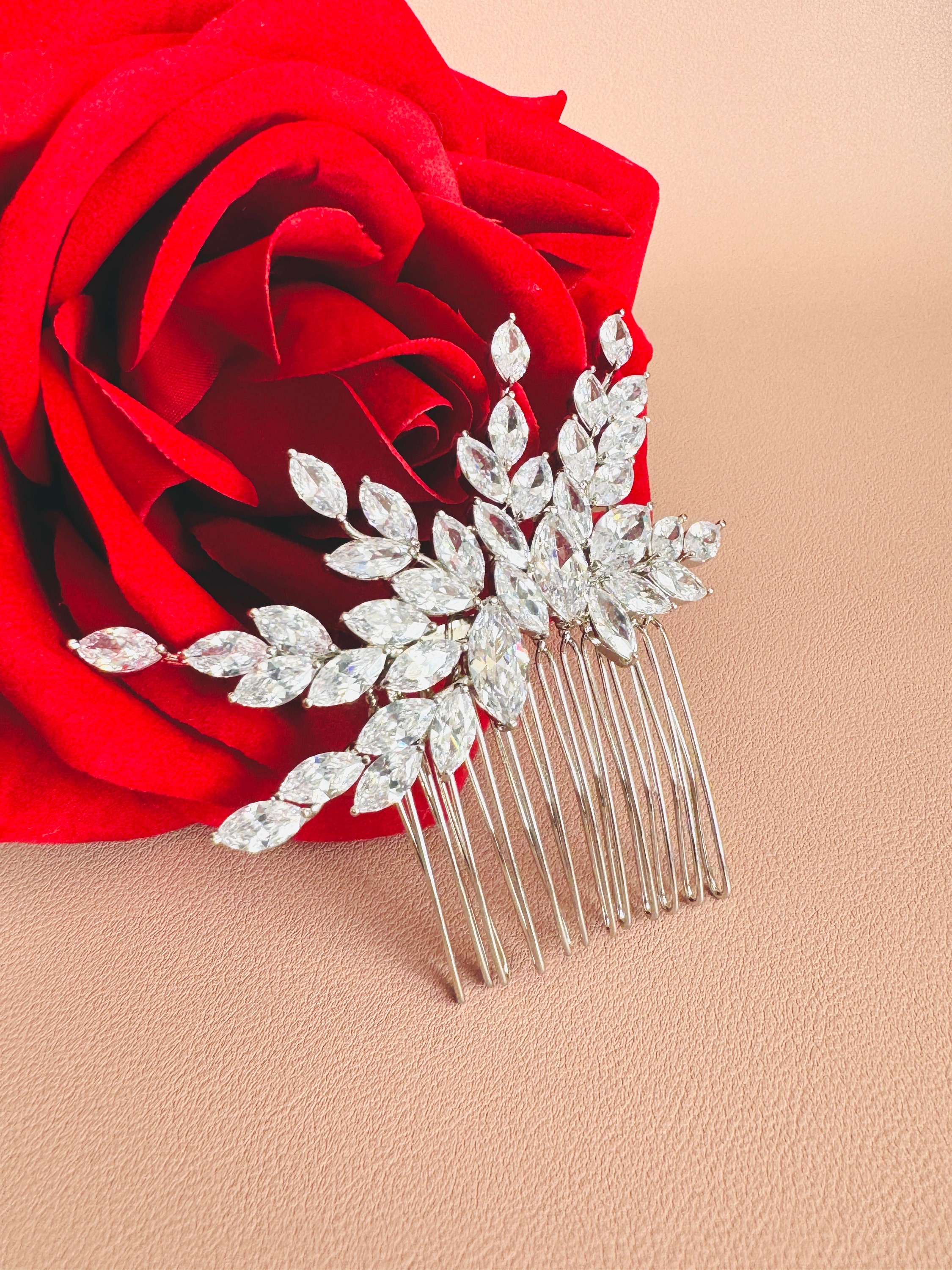 Marquise Hair Clip - Etsy display picture 3