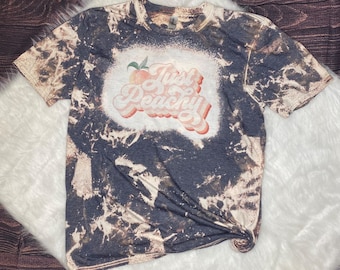 Just Peachy, Bleached T-Shirt