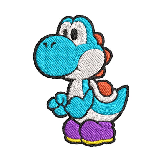 Super Mario Bros Yoshi Embroidery Design vrogue.co