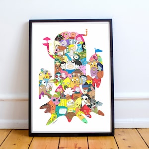 Adventure Time A3 Print - Original Artwork
