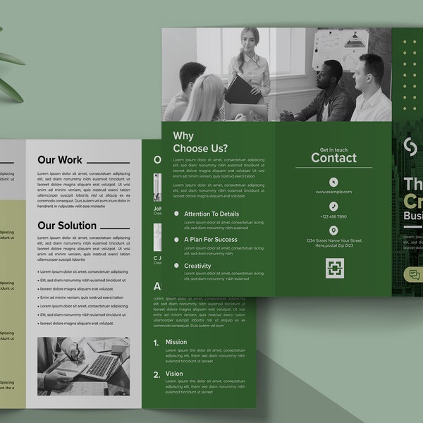Trifold Brochure Design Layout | Trifold Brochure Design Template | Trifold Brochure 2023