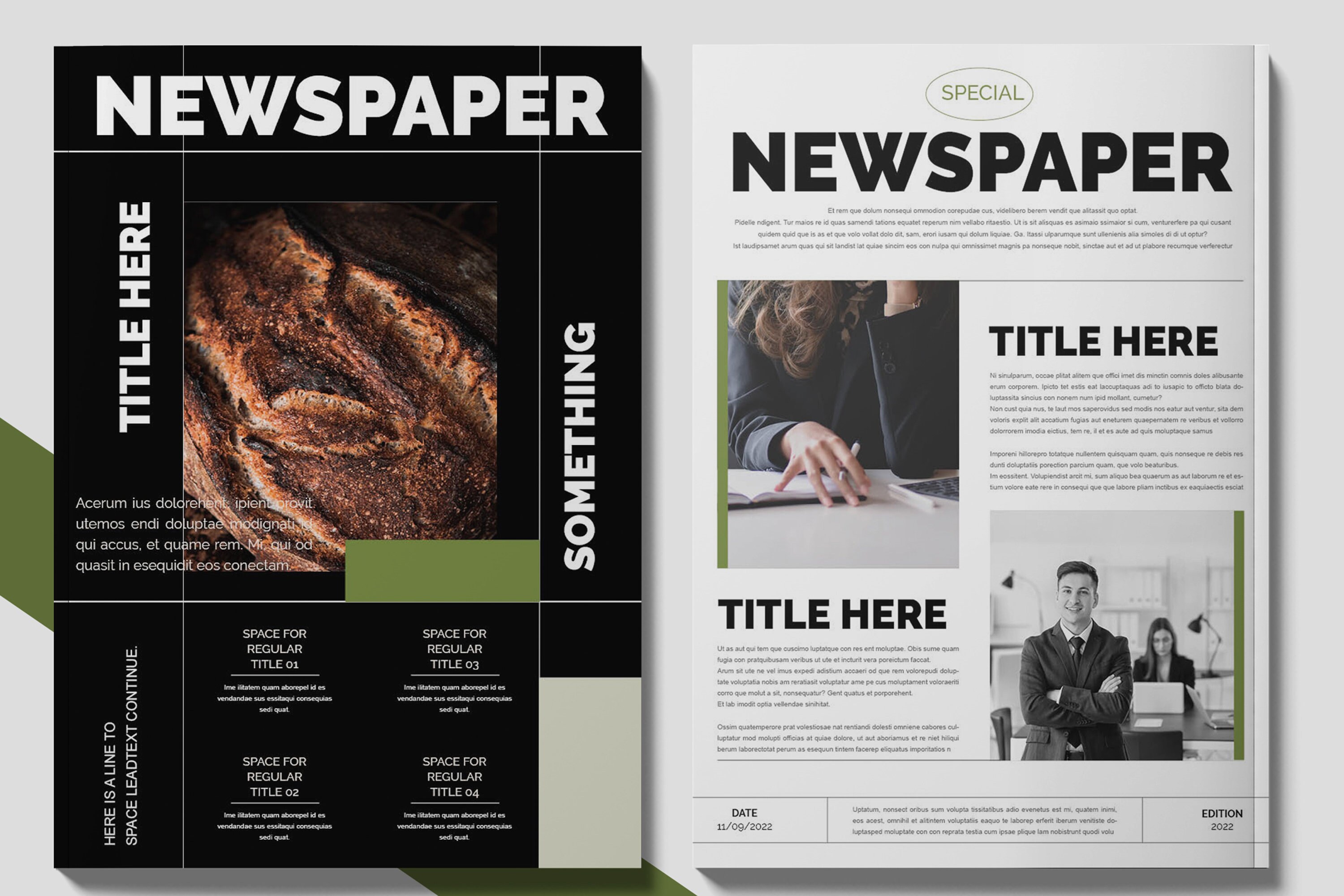 Newspaper Template Newsletter Template Design 2023 Etsy Newspaper Template Newsletter Template Design 2023 Etsy
