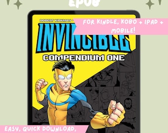 Compendio Invencible Cómic Digital PDF EPUB / Colección Completa de 3 Volúmenes / Descarga Instantánea Kindle Kobo