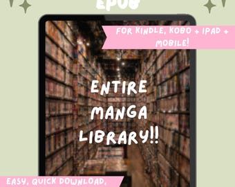 Full Manga Collection Digital Manga PDF EPUB | Massive Library | Instant Download Kindle Kobo