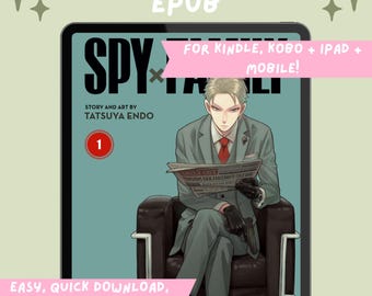 Spy x Family Digital Manga PDF EPUB | 17 Volumes | Instant Download Kindle Kobo