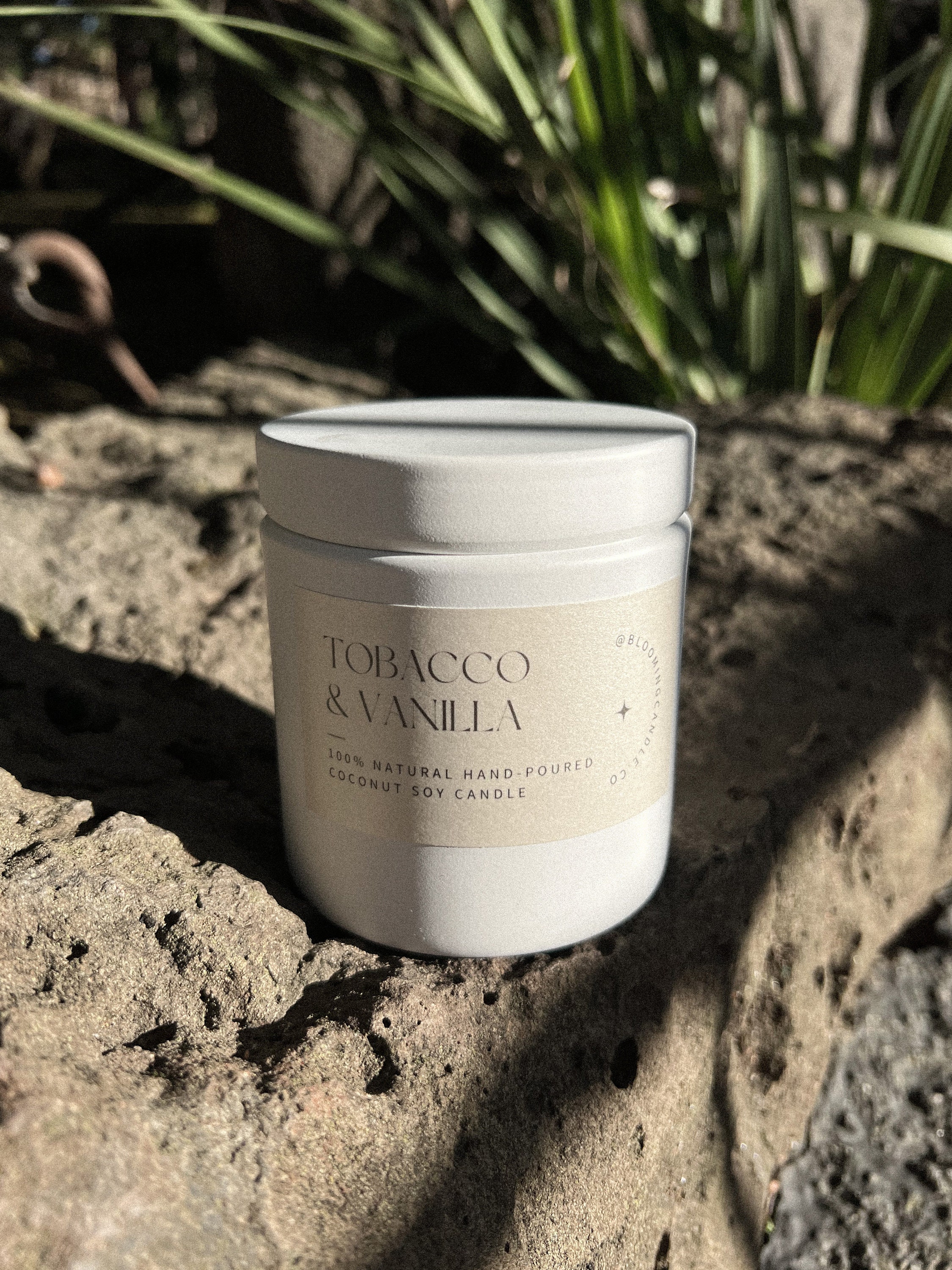 Tobacco & Vanilla Candle, Soy Candle, Housewarming Gift