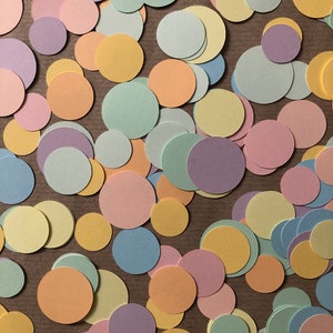 Circle Pastel Confetti