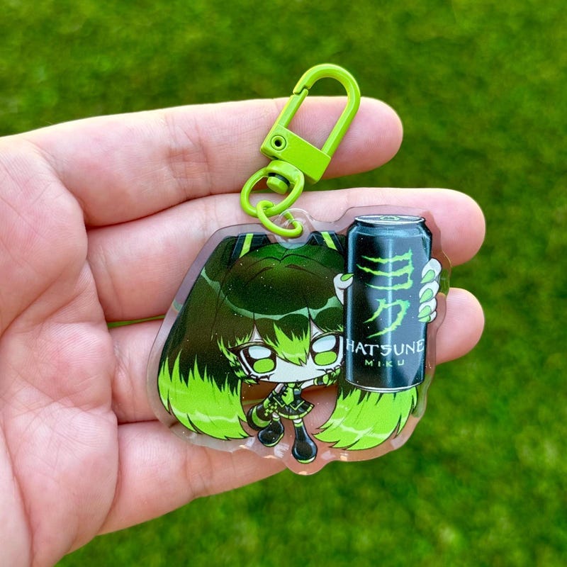 Key Chain Monster Monster Girl Keychain - Etsy