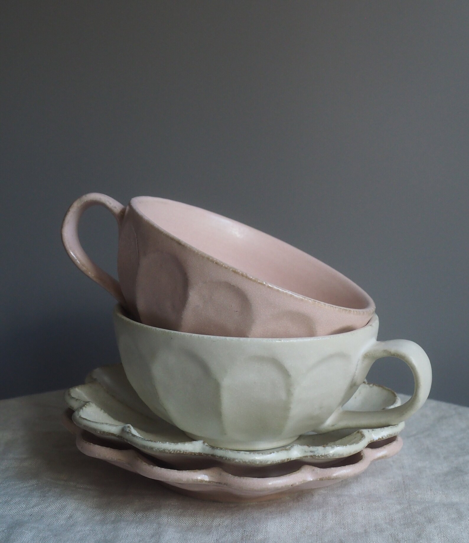 Kohyo Rinka Soup Mug and Plate Set Etsy