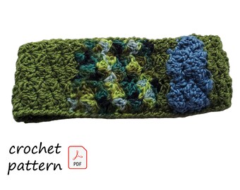 Crochet pattern - snuggly ear warmers