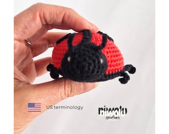 Crochet Ladybug Pattern: Easy Insect Softie (PDF Pattern)