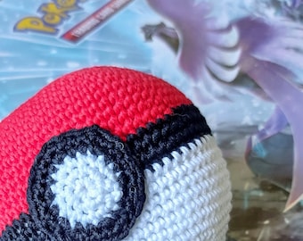 Pokeball Crochet Pattern PDF: Easy Plush Toy Softie