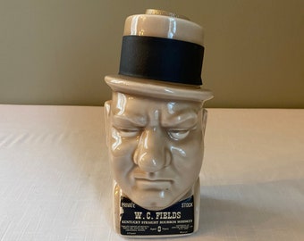 Rare-1960's "W.C. Fields" McCoy For Turtle Bay Whiskey Decanter