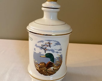 Vintage-1973 &quot;Mallard&quot; Cabin Still - Duck&#39;s Unlimited Commemorative Decanter