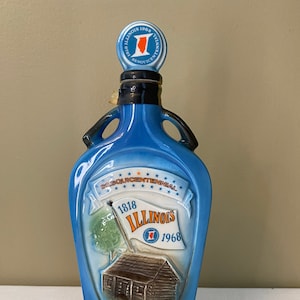 Vintage - 1968 Illinois Jim Beam Decanter