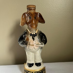 Vintage-1960 Democratic Donkey Jim Beam   Decanter