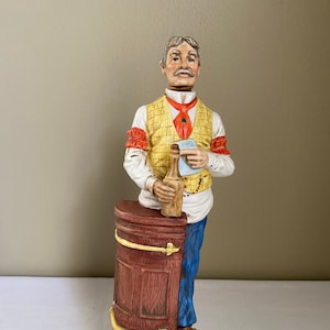 Vintage-1977 &quot;Bartender&quot; Cyrus Noble Mine Haas Brothers Decanter