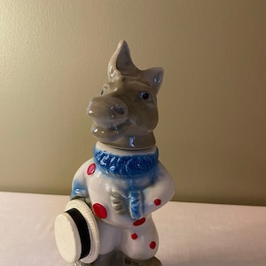 Vintage-1968 &quot;Democrat Donkey&quot; Jim Beam   Decanter