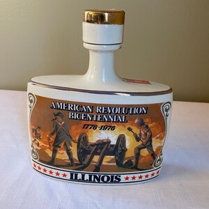 Vintage 1976 Early Times American Revolution Bicentennial 1776
