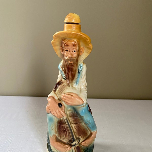 Rare-1969 "Hillbilly" Cabin Still Collector's Gallery Whiskey Decanter