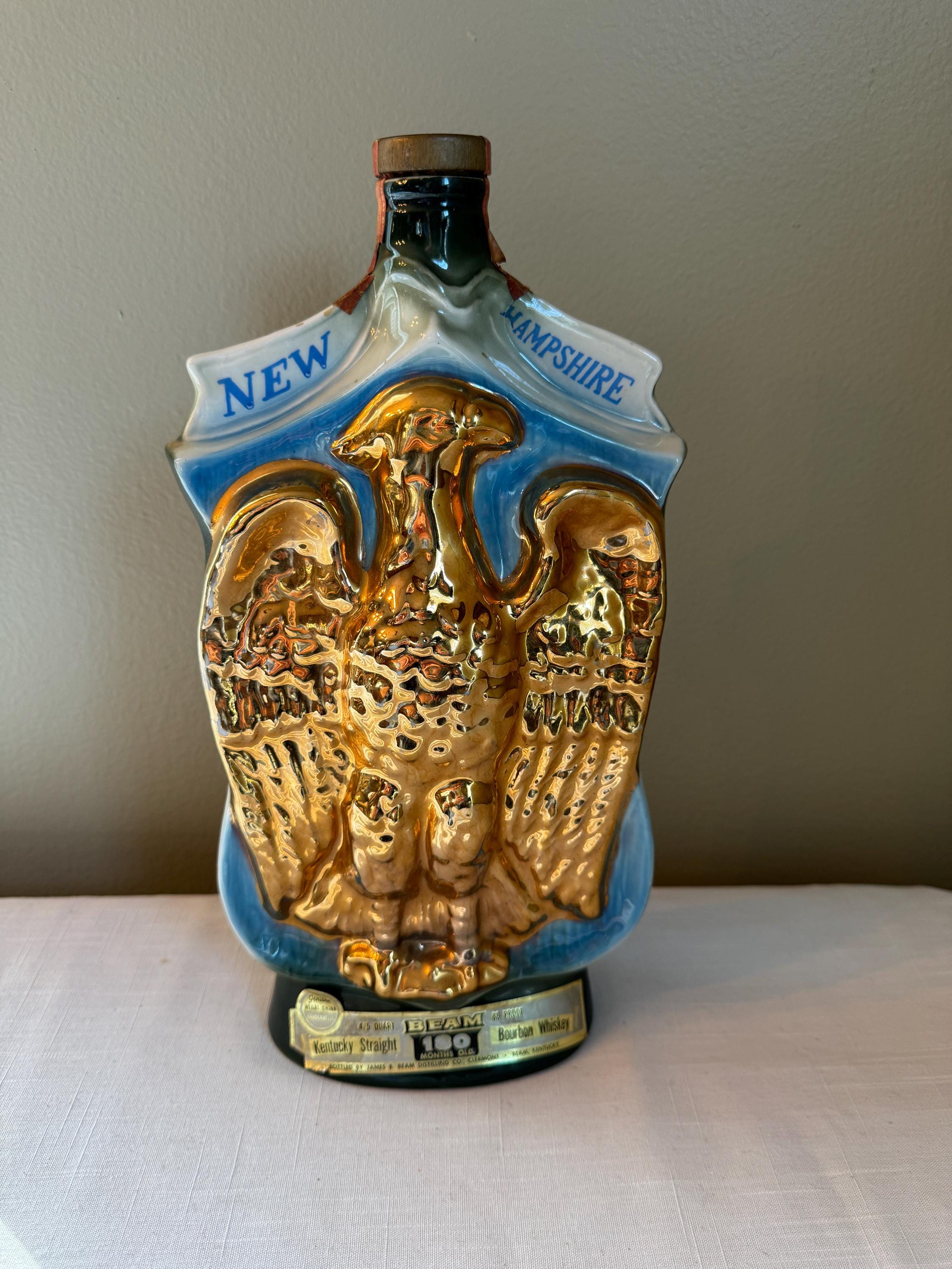 Jim Beam Eagle Whiskey Bottle - Etsy