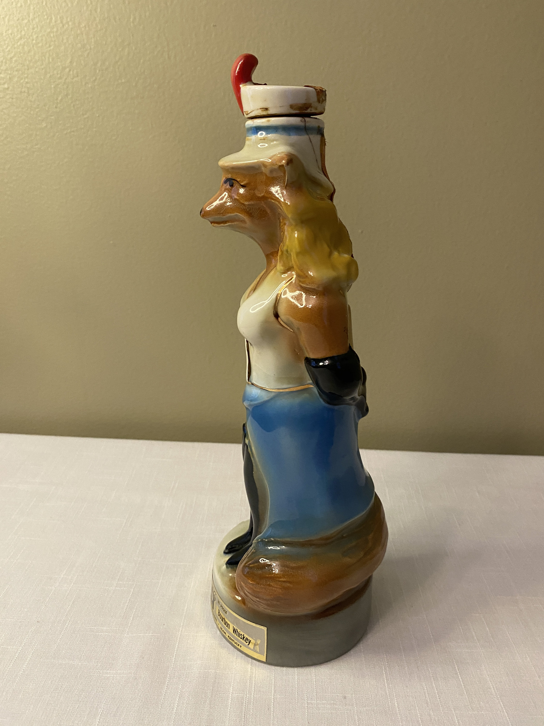 Vintage 1974 renee the Fox Jim Beam Decanter Etsy