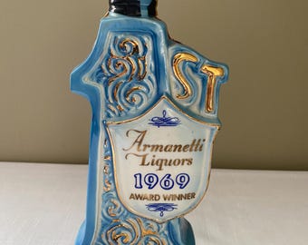 Rare-1969 "Armanetti" Jim Beam Bar Decanter
