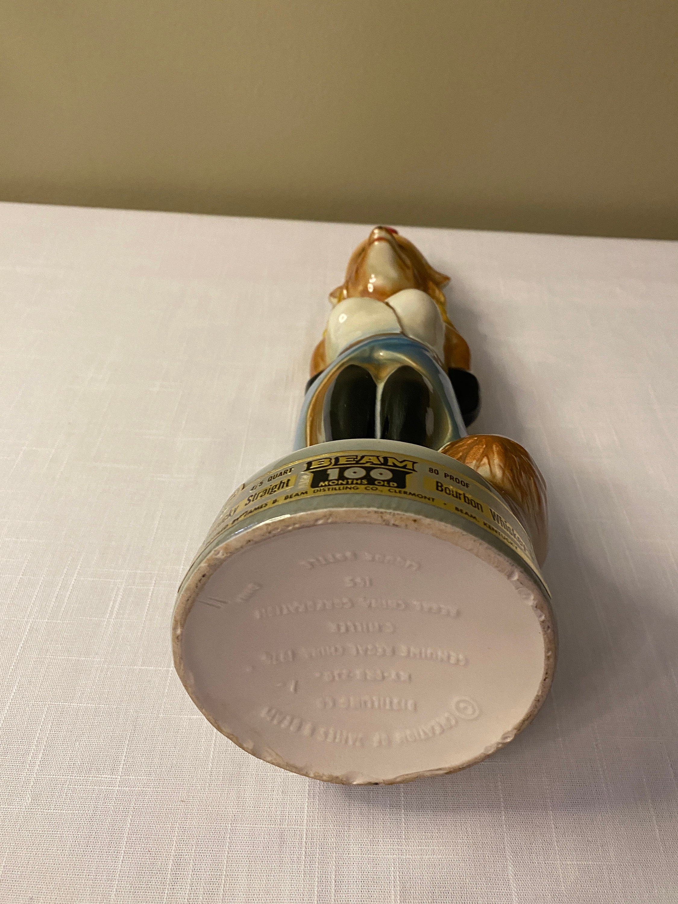 Vintage 1974 renee the Fox Jim Beam Decanter Etsy