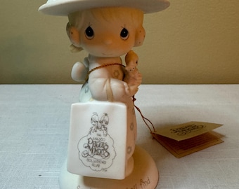 Vintage-1984 "Seek and ye Shall Find" Nathan and David Precious Moments Enesco Figurine