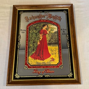 Vintage budweiser mirror - Etsy 日本