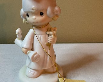 Vintage-1980 "The Lord bless and Keep You" Graduate Jonathan and David Precious Moments Enesco Figurine