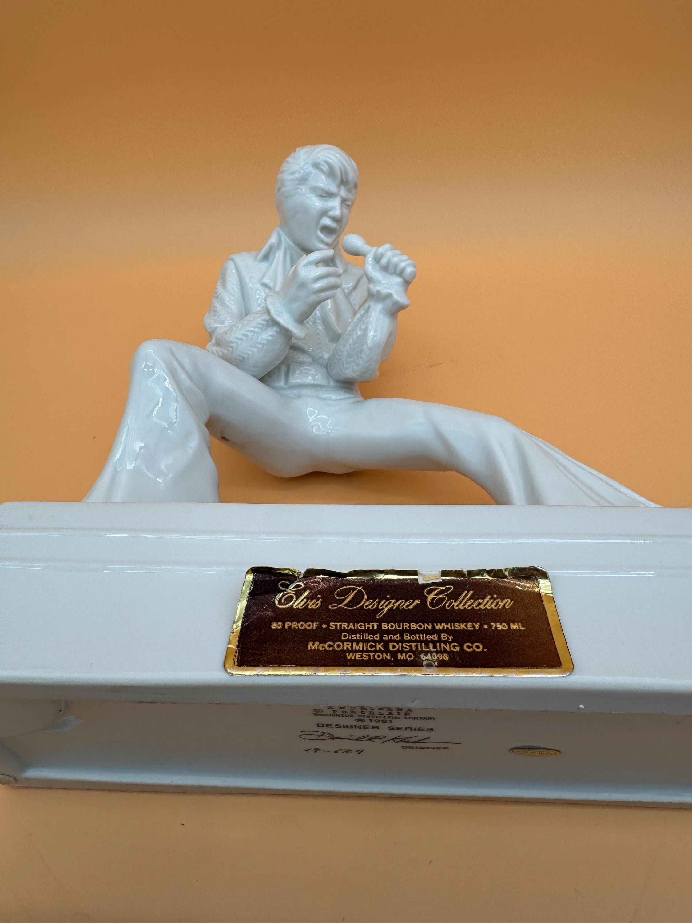 エルヴィス・プレスリー　オルゴール 超レア‼️エルビスプレスリー ボトルフィギュア オルゴール McCORMICK