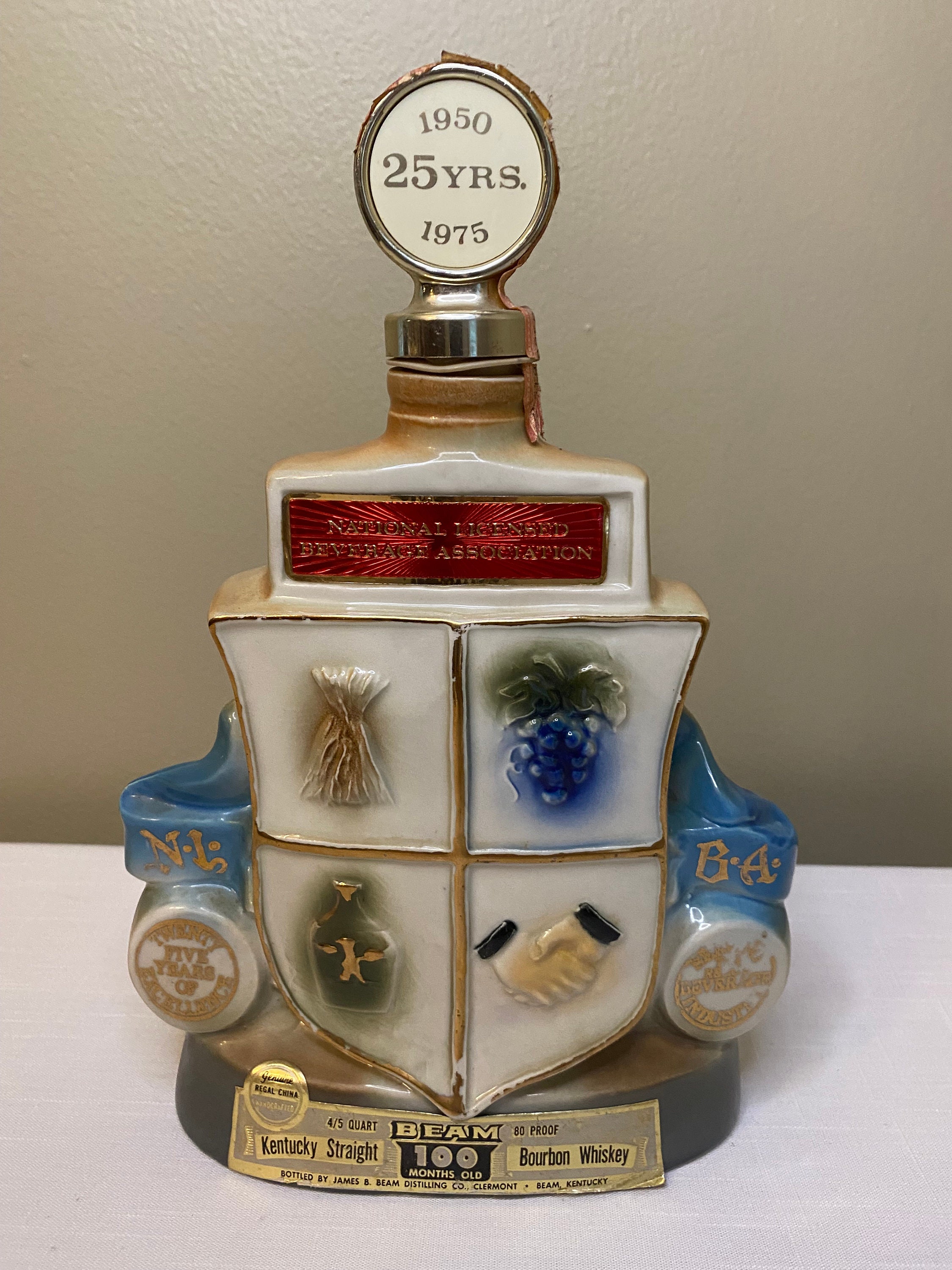 1974 Jim Beam Bottle - Etsy