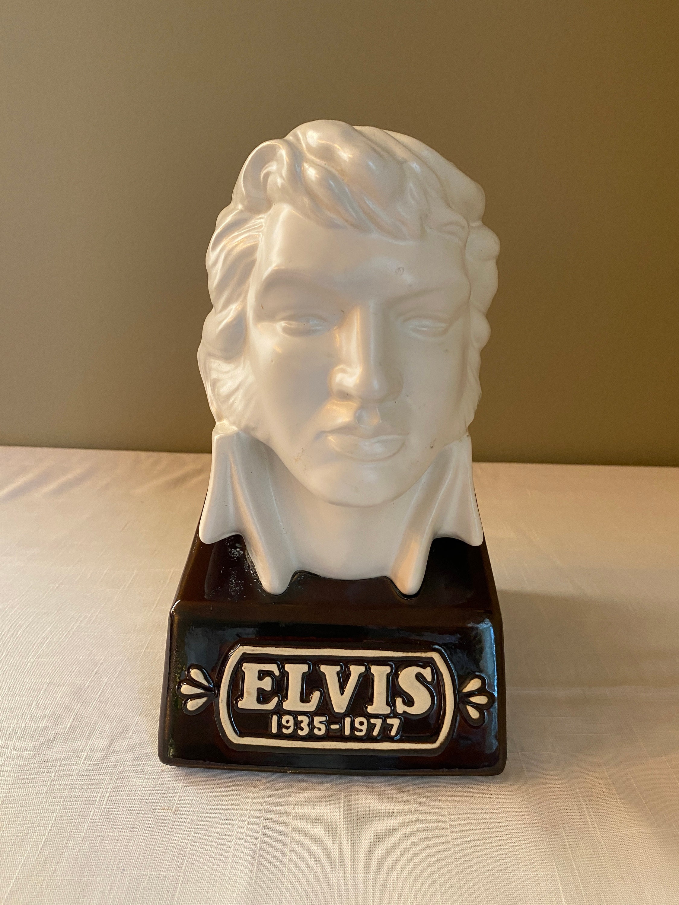 RARE-1977 elvis Presley Bust Mccormick Whiskey - Etsy