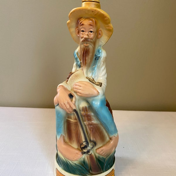 Rare-1969 "Hillbilly" Cabin Still Collector's Gallery Whiskey Decanter