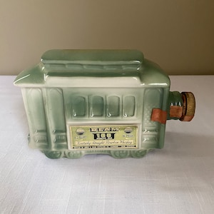 Vintage - 1968 San Francisco Cable Car - Jim Beam Decanter