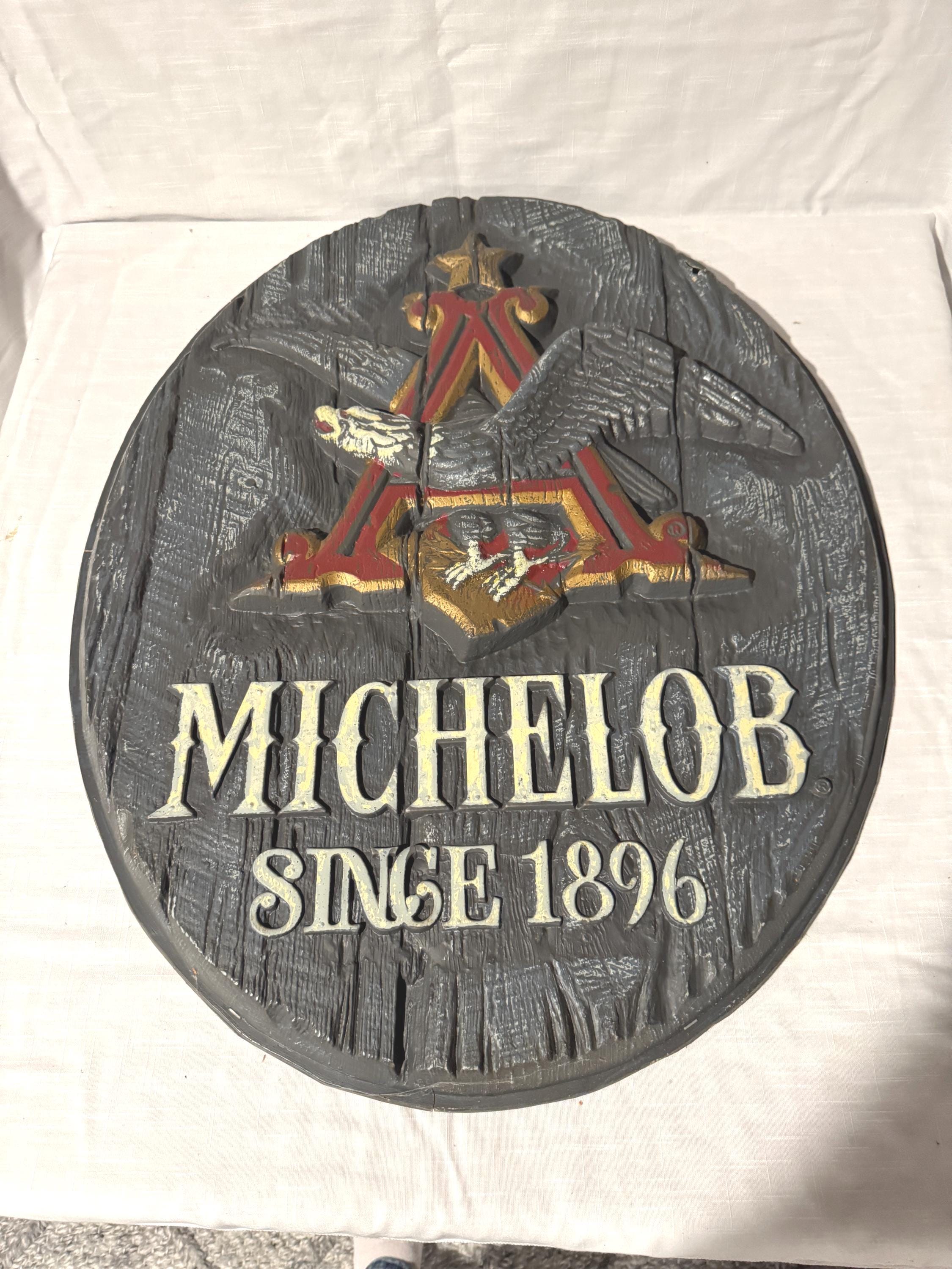 Vintage Michelob Beer Lighted (パブミラー) Vintage Michelob Sign - Etsy Canada