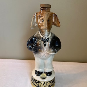 Vintage - 1960 Democratic Donkey Jim Beam Decanter