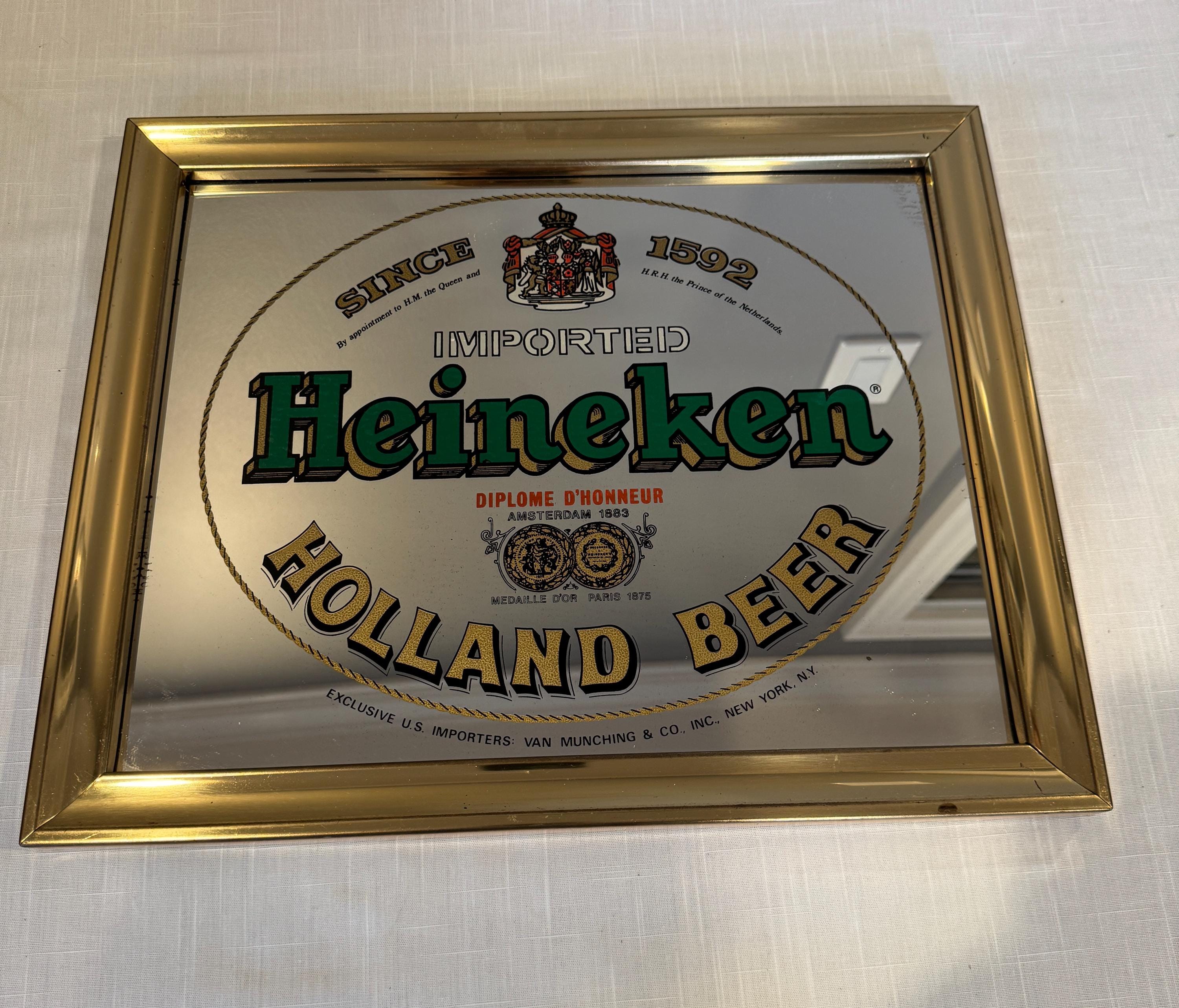 Heineken Mirror - Etsy