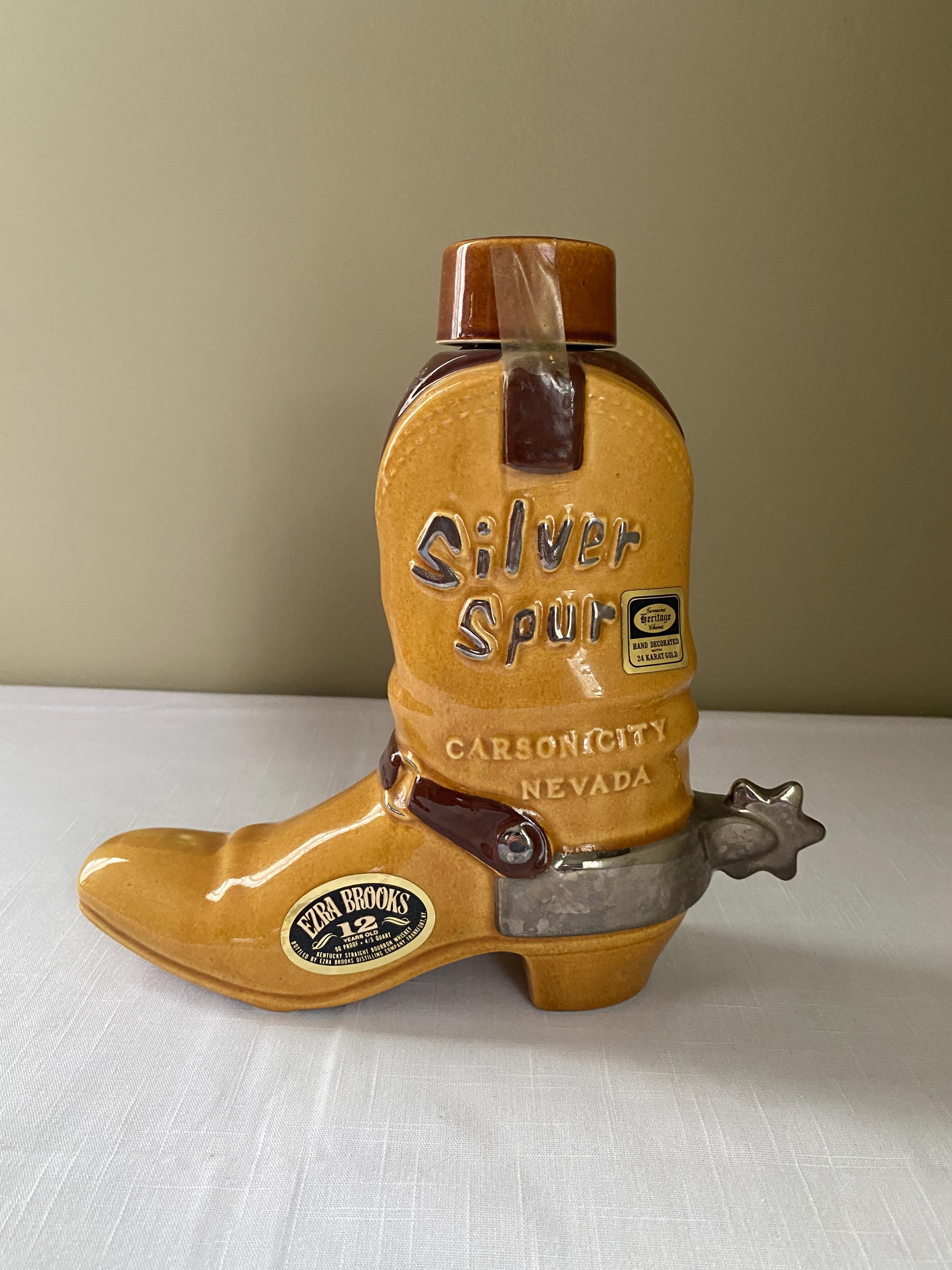 Silver Spur Boot Etsy